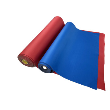 Black Moving Neoprene Floor Runner with Rubber Backing