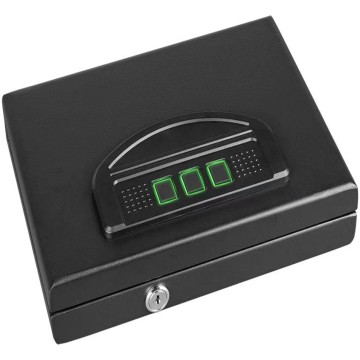 Fingerabdruck tragbarer Autopistole Safe Box