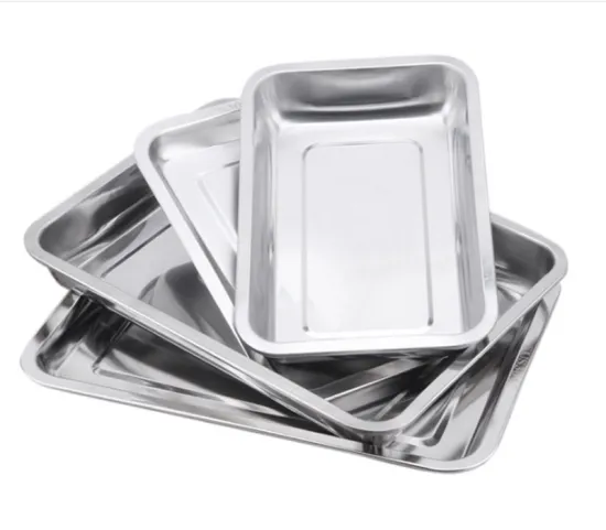 304Exquisite Square Stainless Steel Bake Ware