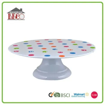 2015 new colorful polka dot cake tray