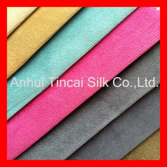 Bonded Micro Velboa Home Decoration Fabric