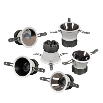 Recessed Anti-Glare LED Commercial Downlight for Outdoor Areas