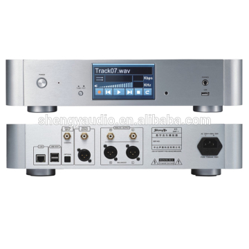 Chinese online player video media portable CD digital music player with usb port sd card slot