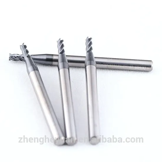 ZHY-Cutting Tool HRC55 2 Flutes Standard and Extra Long Solid Carbide End Mill