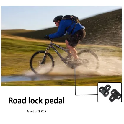 Road Bike Pedal Cleat Self-Locking Pedal Compatible With LOOK KEO Ultralight Bike Pedal Bicycle Accessories Cycling Cleats