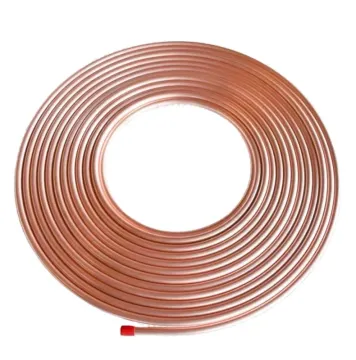 1/4 Inch Thickness 0.41mm Copper Coil Capillary Tube - 15m Length
