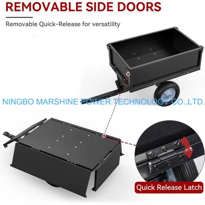 Small ATV Utility Trailer Single Axle 500LBS Trailer Utility