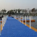 HDPE Plástico Modular Flutuante Pontoon Water Park Equipamento