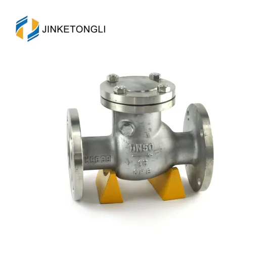 JKTLPC007 backflow swing forged steel flanged 4" check valve