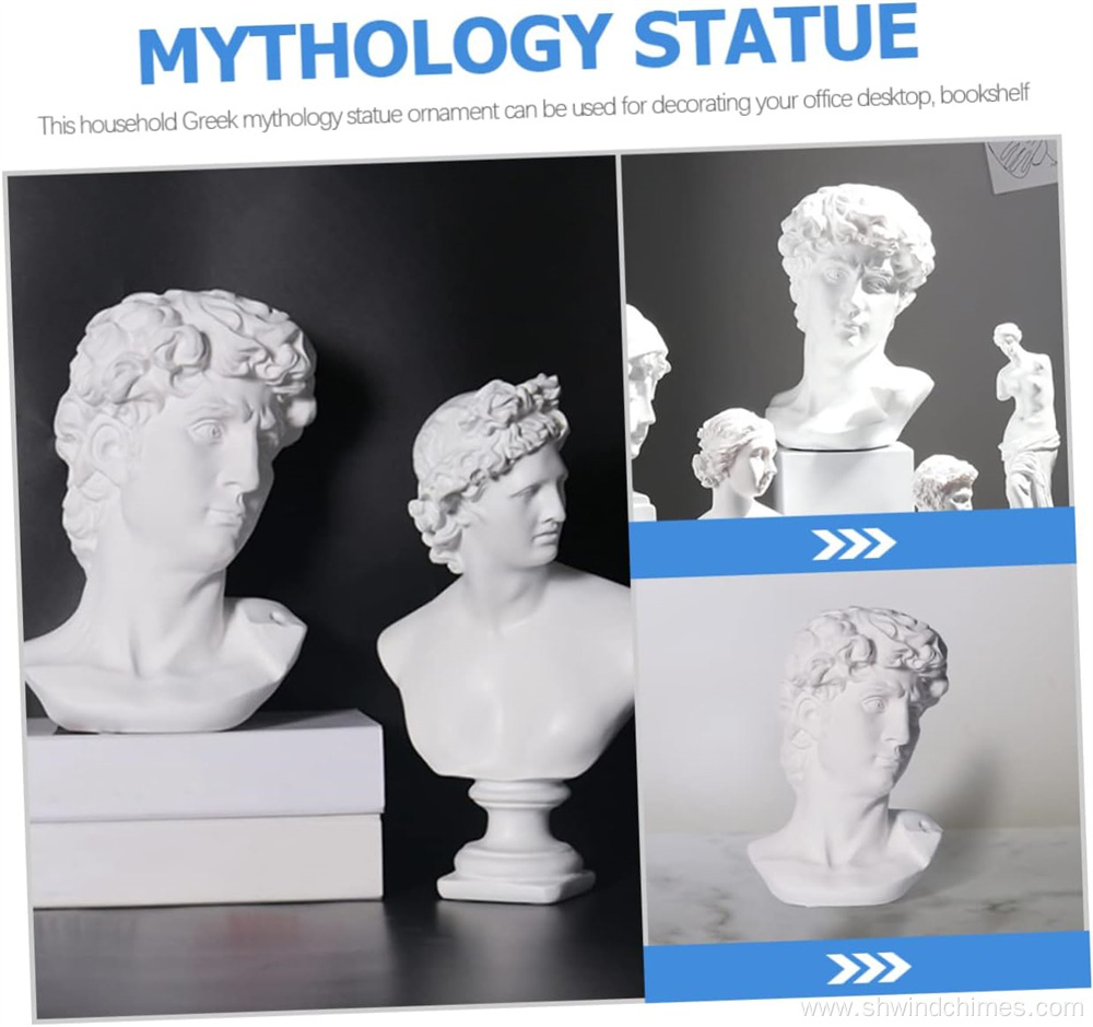 Plaster Statue of the Human Body for Home Decoration
