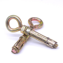 Sleeve Anchor With Hex Bolt Expansion Anchors With Yellow Zinc 3Pcs/4Pcs Shield Factory