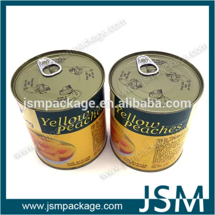 Empty can for canned food packing