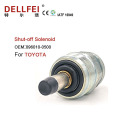 12V combustível desligado solenóide 096010-0500 para Toyota