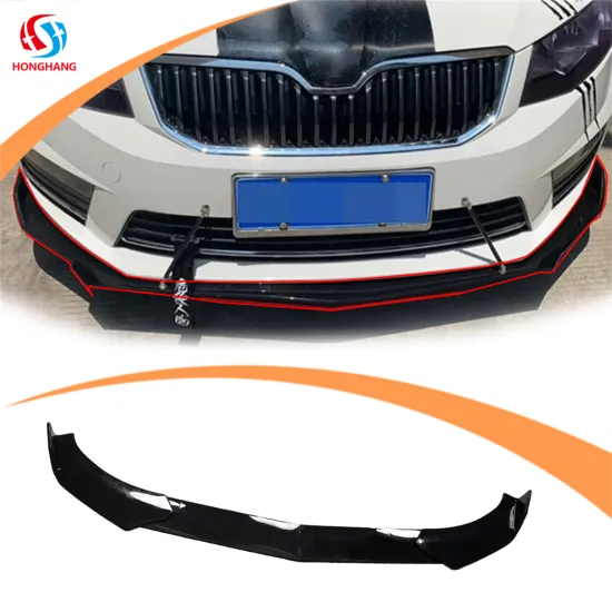 New Style Universal Front Bumper Lip Splitter - Honghang Manufacture Auto Spare Parts