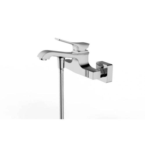 High-end Brass Concealed Single Handle Bath Shower Faucet Bathtub Mixer