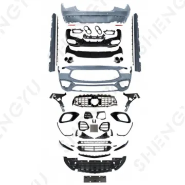 CLA Class W118 Body Kit: AMG Style Bumper Grille and Side Skirt Kit