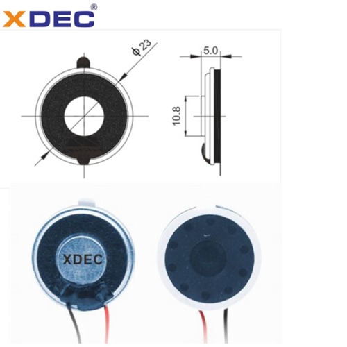 23mm mylar speaker 8ohm 0.5w with EVA ring