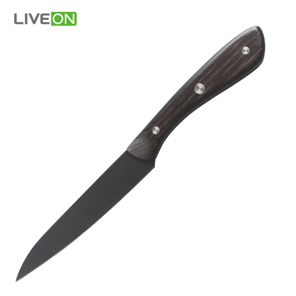 Coltello da cucina in legno 5 pezzi con supporto magnetico