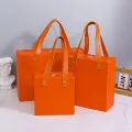 Bolsas de papel de compras ecológicas personalizadas con logotipo