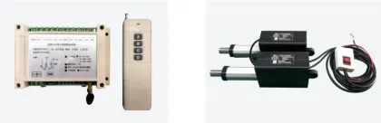 Remote control electric linear actuator