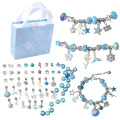 DIY Pendants and Charms Bracelet Make Kit 63pcs