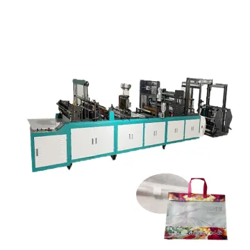 Automatic Four-Motor Spunbond Polypropylene Film Non-Woven Fabric Zipper Bag Making Machine