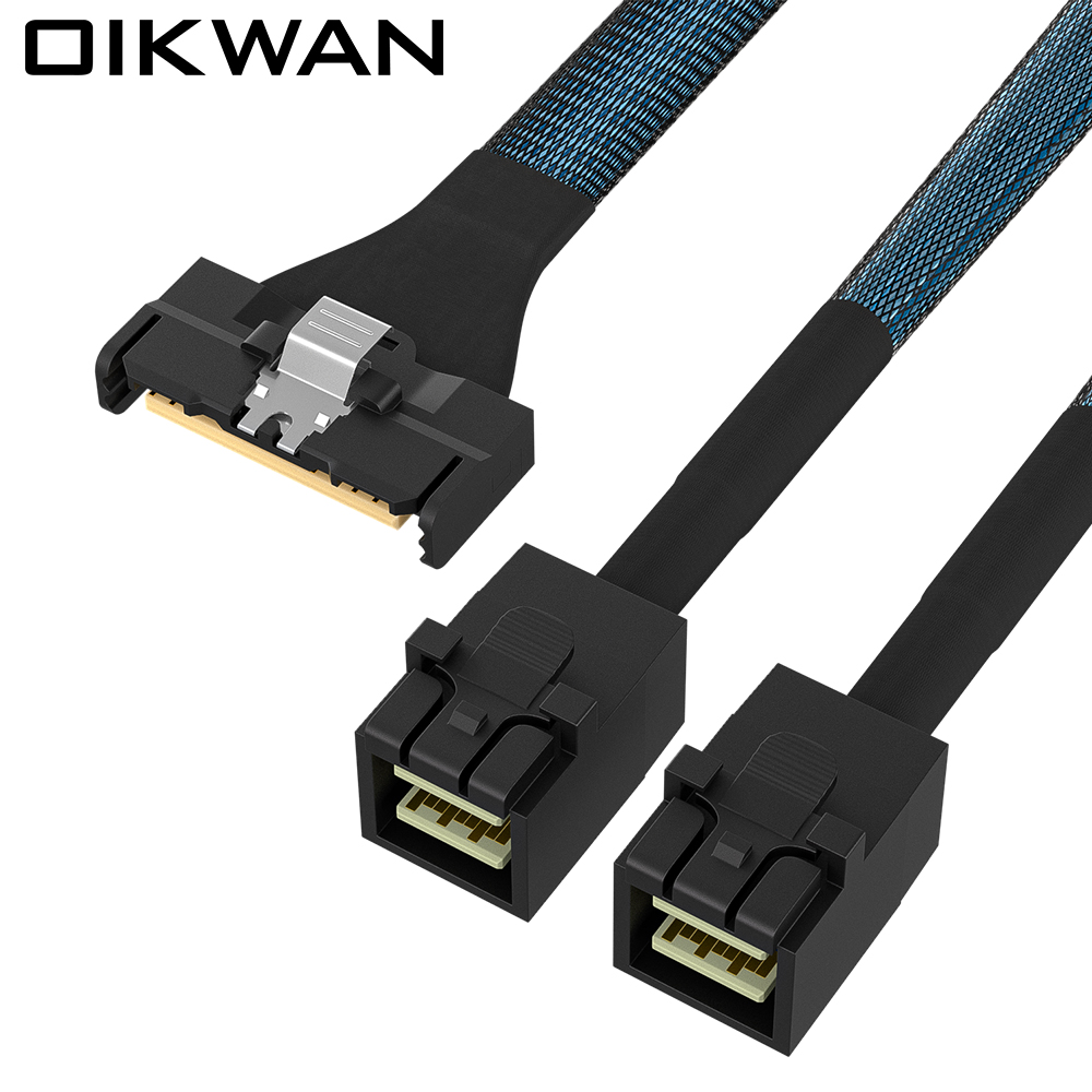 MCIO 8X to 2 SFF-8643 MCIO 8X to 2 SFF-8643