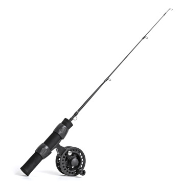 Simple and Quick Hardworking Single Section 51cm Ice Fishing Rod - Winter Fishing Set