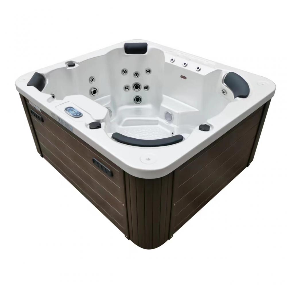 Compact hot tub backyard jacuzzi for 7 person