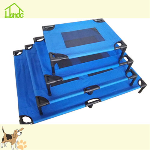 Removable elevated Oxford cloth dog bed