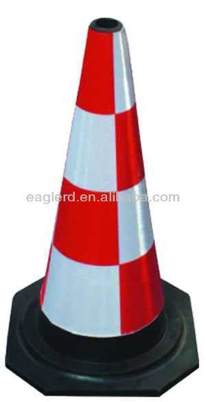 Road Safety reflective road safety white cones