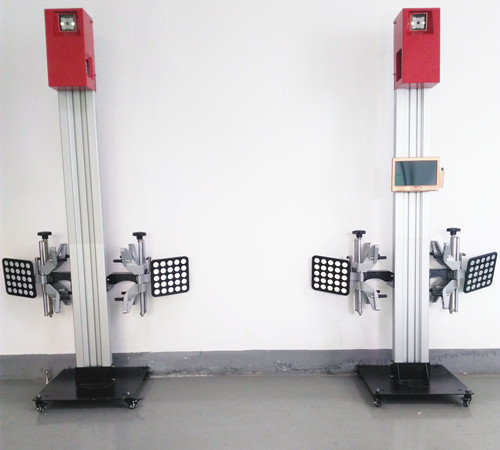 No field calibration 3D wheel alignment