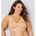 In-stock plus size full cup sem fio sutiã