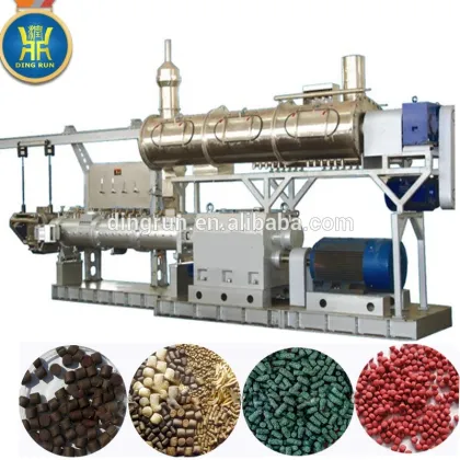 Double screw fish food pellet machine/DSE90 fish food making machine