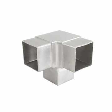 Stainless Steel Square Tube Joiner Tee 90 degree