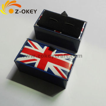 Free Sample 2014 Unique China Paper Cufflink Box