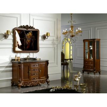Durable and Classic Design Solid Wood Bathroom Sink Units