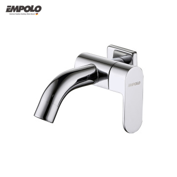 Empolo Custom Chrome Wall-Mounted Cold Water Bathroom Shower Mixer Faucet