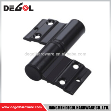 Soft close aluminum inward opening window hinge