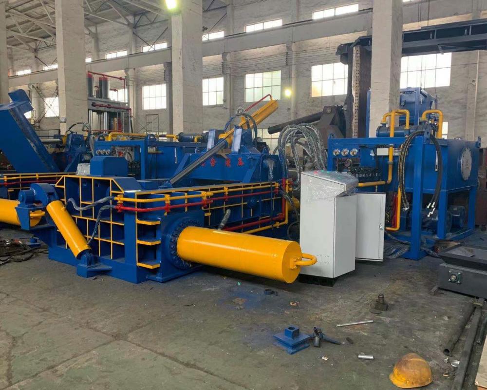 Copper Shavings Scraps Metal Automatic Hydraulic baler