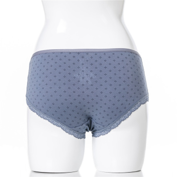 biancheria intima da donna in cotone organico con stampa logo privato personalizzato