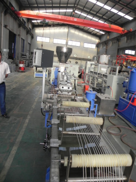 SHJ-65 double screw PE pelletizing /granulate production line