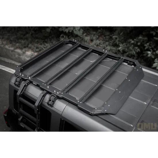 OMU Black Aluminum Roof Rack for Ford Bronco - Roof Carrier & Luggage Rack