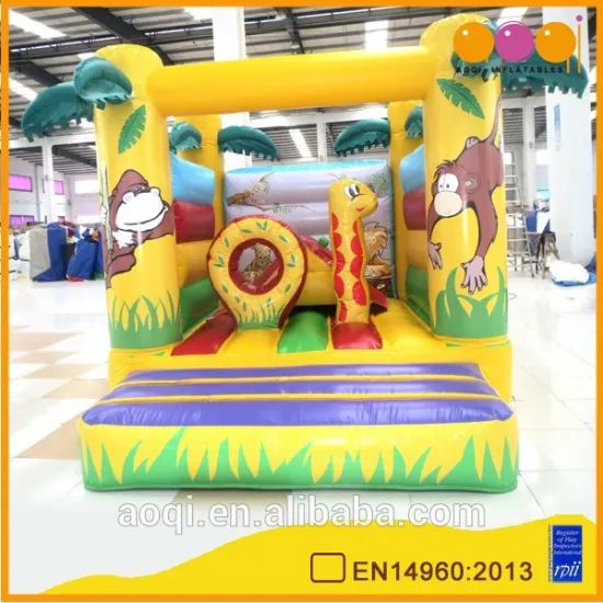 Commercial use forest theme outdoor inflatable bouncer for sale