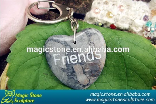 stone key chain wholesale