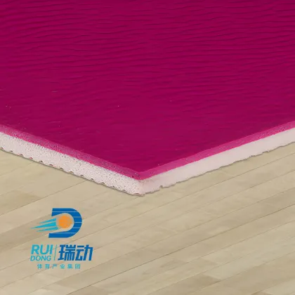 Comfortable Basketball Court PVC Sports Floor