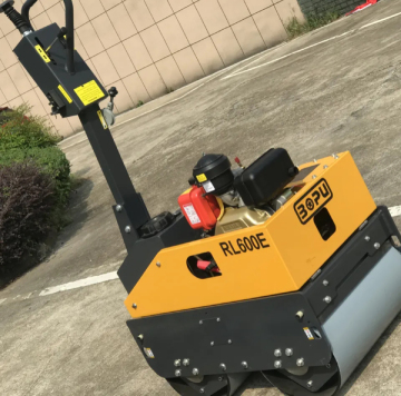 500Kgs Walk-Behind Double Drum Vibratory Road Roller for Construction