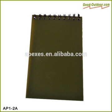 Waterproof Spiral Plastic Cover Notebook