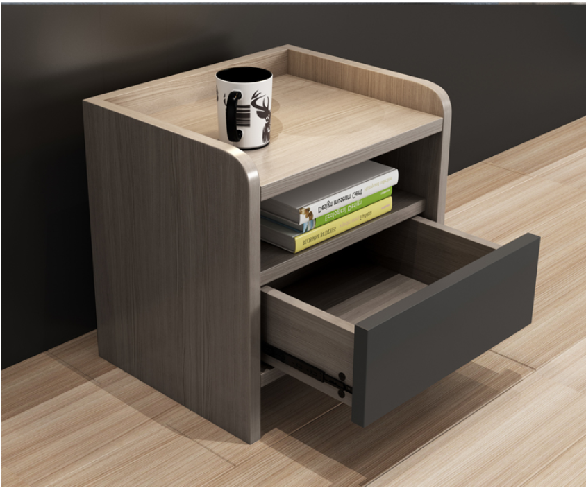 Einfacher billiger PB/MDF -Nachtstand