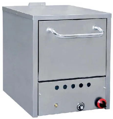 Mini gas pizza oven, 2-shelf